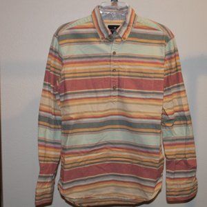 Colorful Casual Quarter Button-Up Dress Shirt